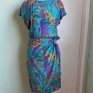 Floral Print Mini Dress